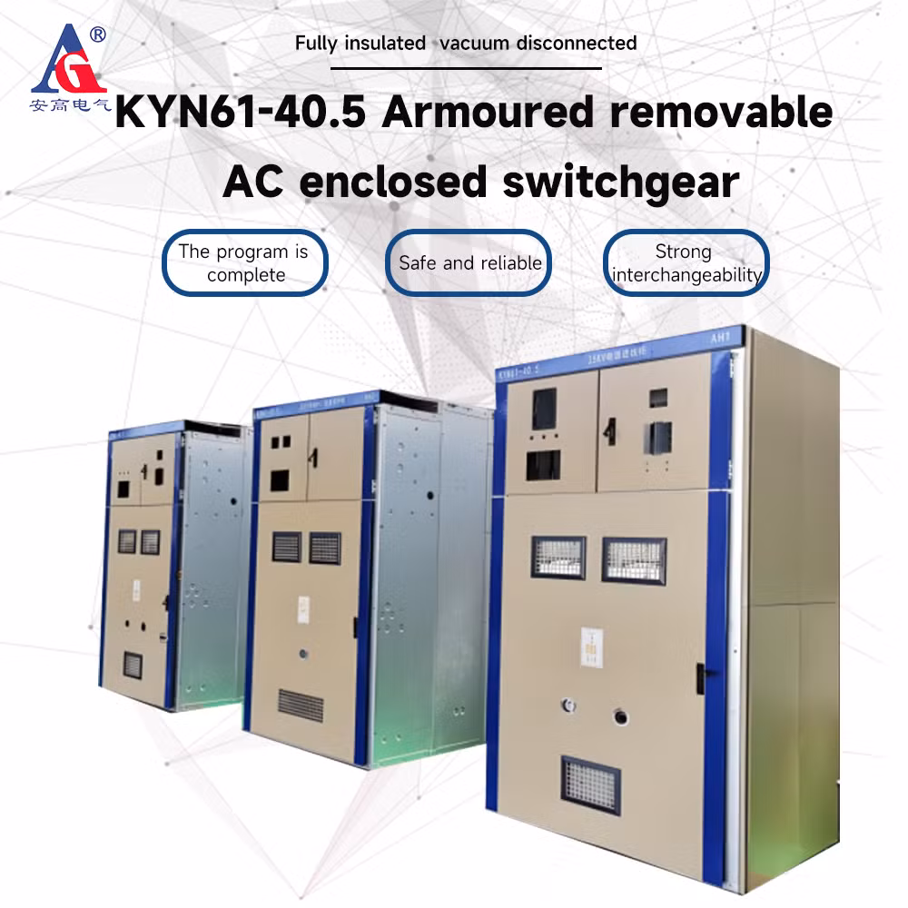 Advanced Gas Insulated Hv Kyn61-40.5 AC Switchgear for Substation Power Distribution