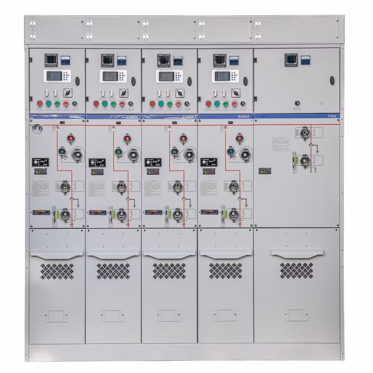 High Voltage Indoor Ring Main Unit with Gis Technology