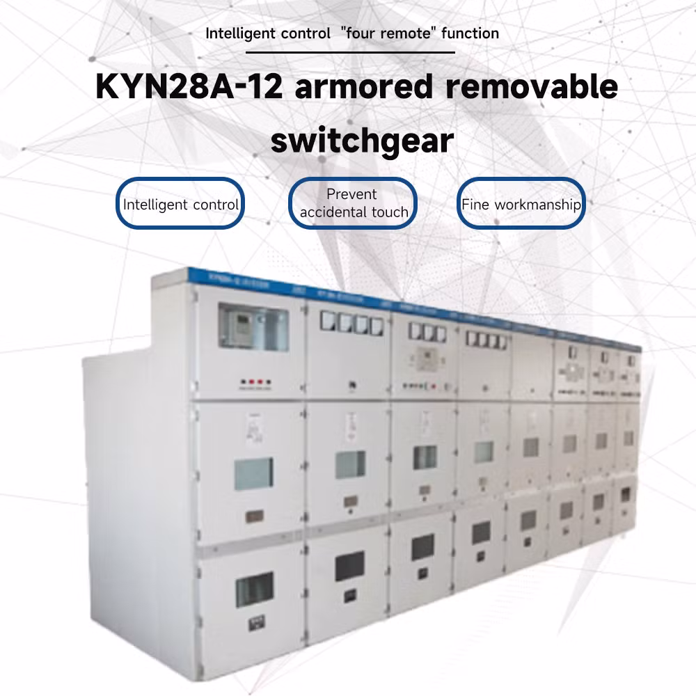 Busbar Coupling Kyn28-12 High Voltage Indoor Enclosed Vacuum Circuit Breaker Electrical Switchgear