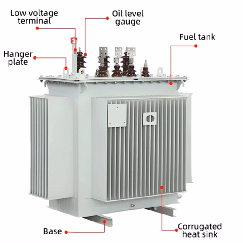 50kVA 10kv Low Loss Oil-Immersed Power Transformer