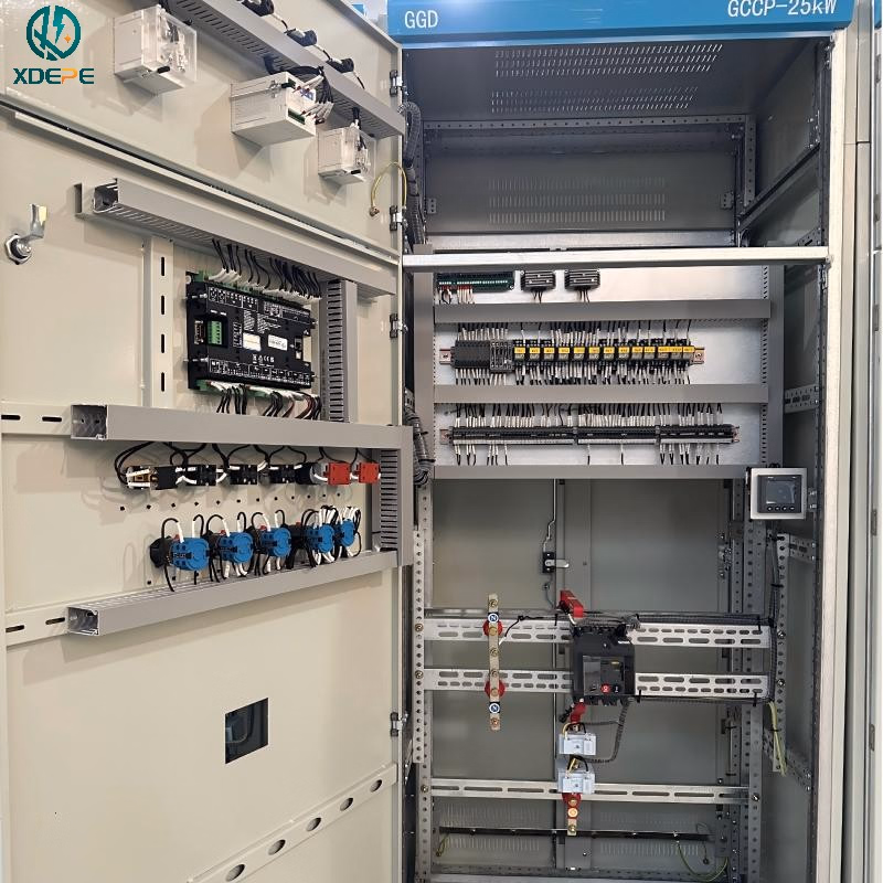 Low Voltage Synchronization Switchgear Full Assembly Control Panel for Construction Site
