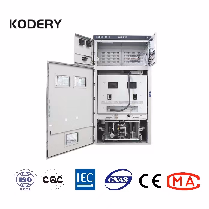Kyn61-40.5kv Metal Clad Electrical Power Supply Hv Mv Medium Voltage Armored Removable Power Distribution Panel Board AC Metal Enclosed Switchgear