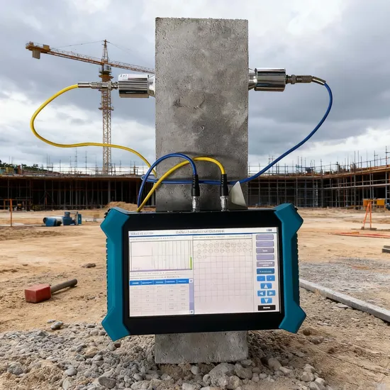 Pundit Lab+ Upv Instrument - Concrete Ultrasonic Pulse Test Equipment and Pundit Lab+ Upv Instrument
