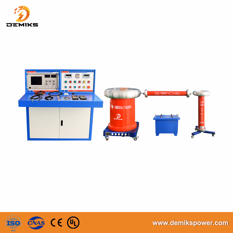 Demiks Djf-10kVA-100kv Electrical &Oiling-Immersed &124 Partial Discharge Meter Type Partial Discharge Test System