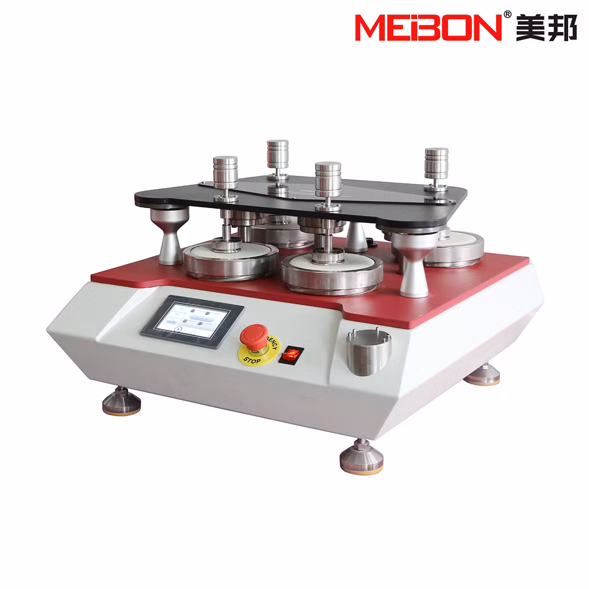 Yg401e-4 Quietest/Noiseless Textile Testing Equipment Martindale Abrasion and Pilling Tester Price