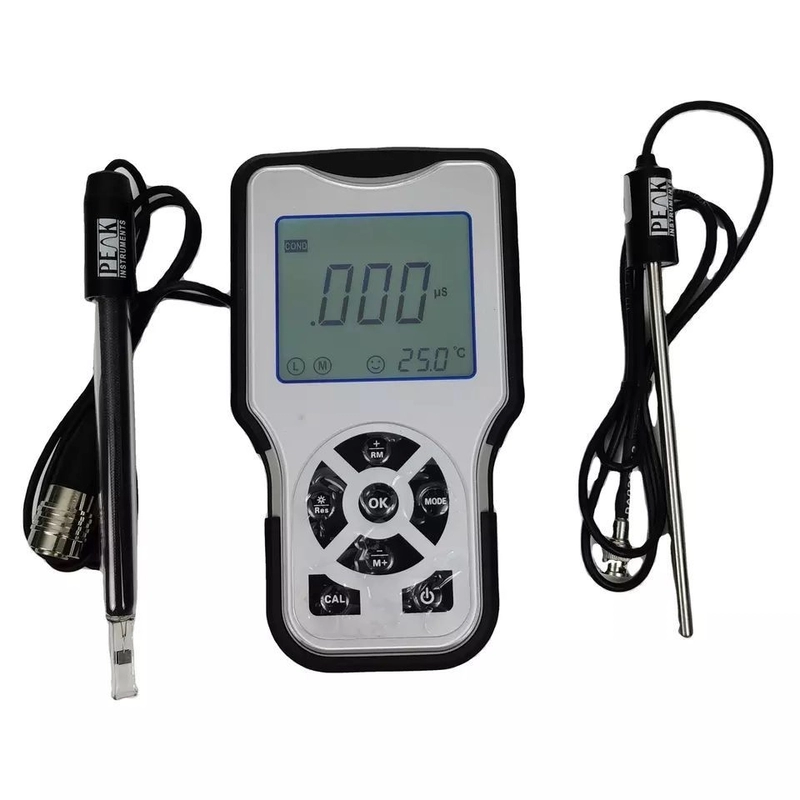 Accurate Atc Digital Water Ec Tds Meter with Resolution 0.011/0.1/1 μS/cm 0.01/0.1 mS/cm