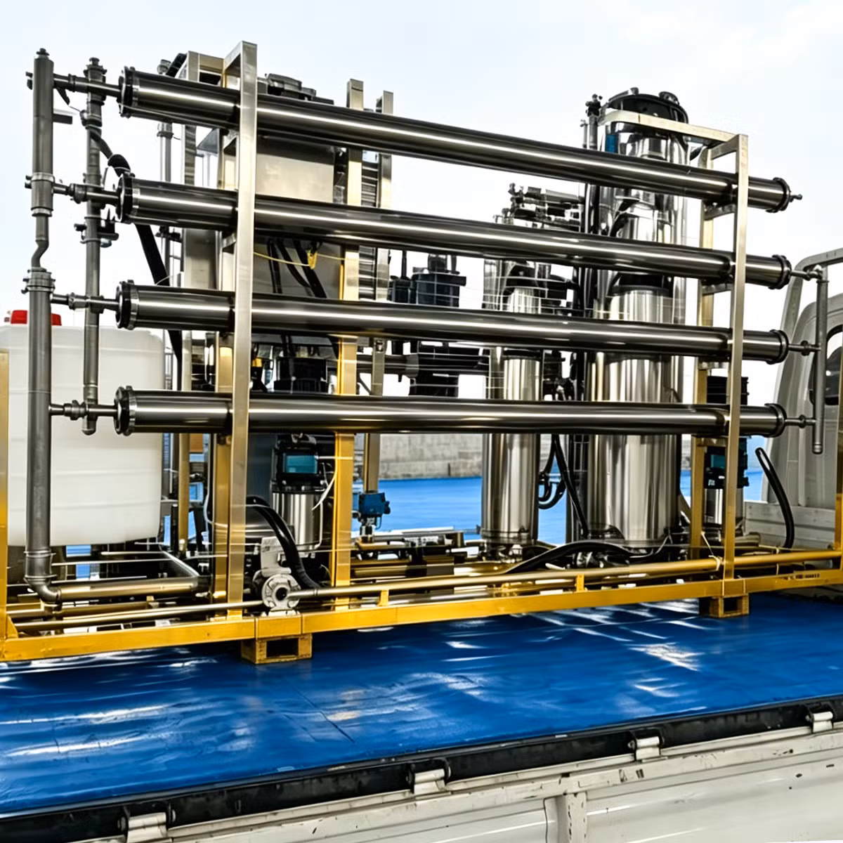 High-Quality 5000 L/H Reverse Osmosis System for Pharmaceutical Water Utilization
