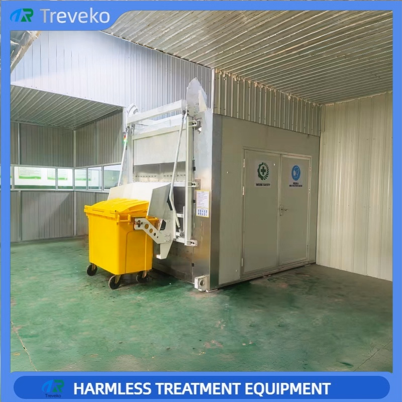 Microwave Sterilization Machine for Hospital Medical Waste Treatment
