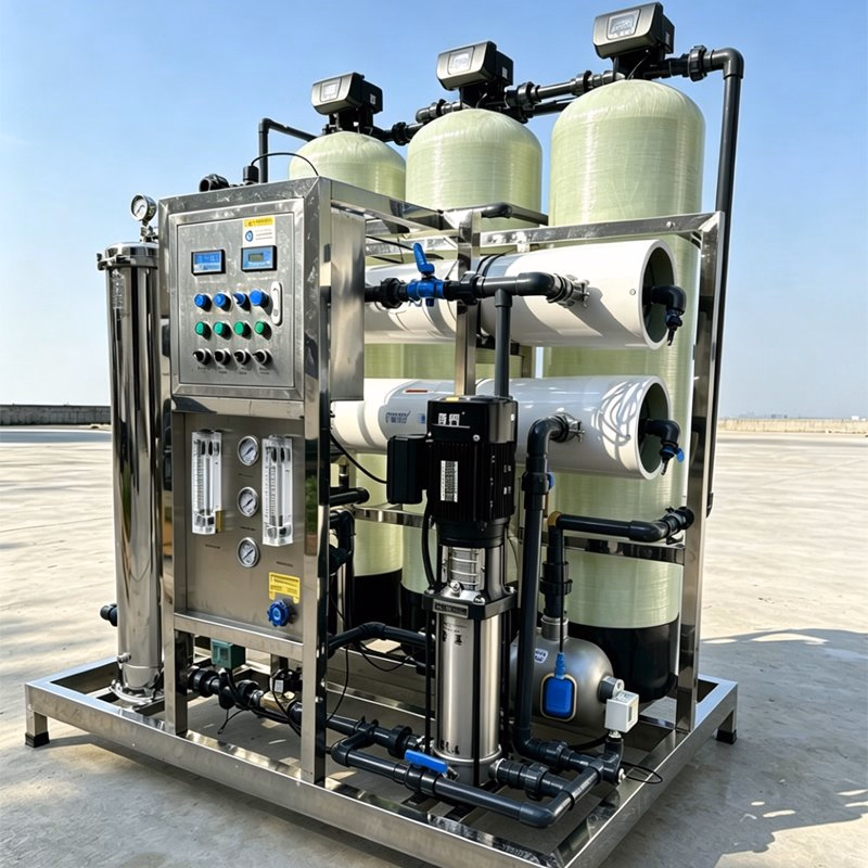 Customized Double RO Water System for Advanced Pharma Water Treatment