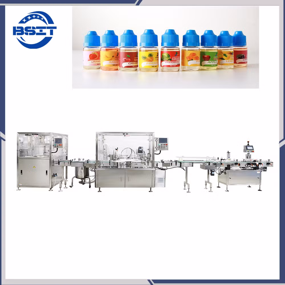 Automatic High Quality Electronic Cigarette Eyedrops E-Liquid Filling Machine