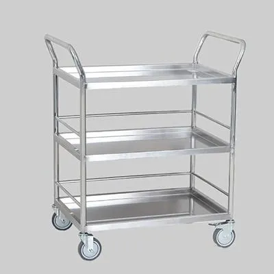 Stainless Steel Lab Cart