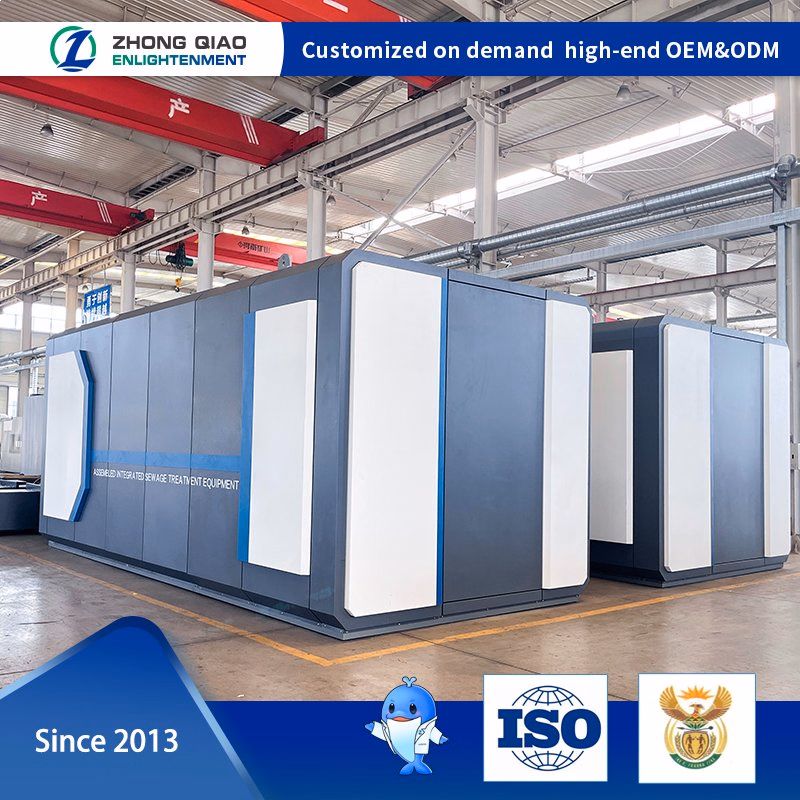 Mbbr STP Integrated Sewage Treatment Equipment, Water Treating Plant, Machine Equipment