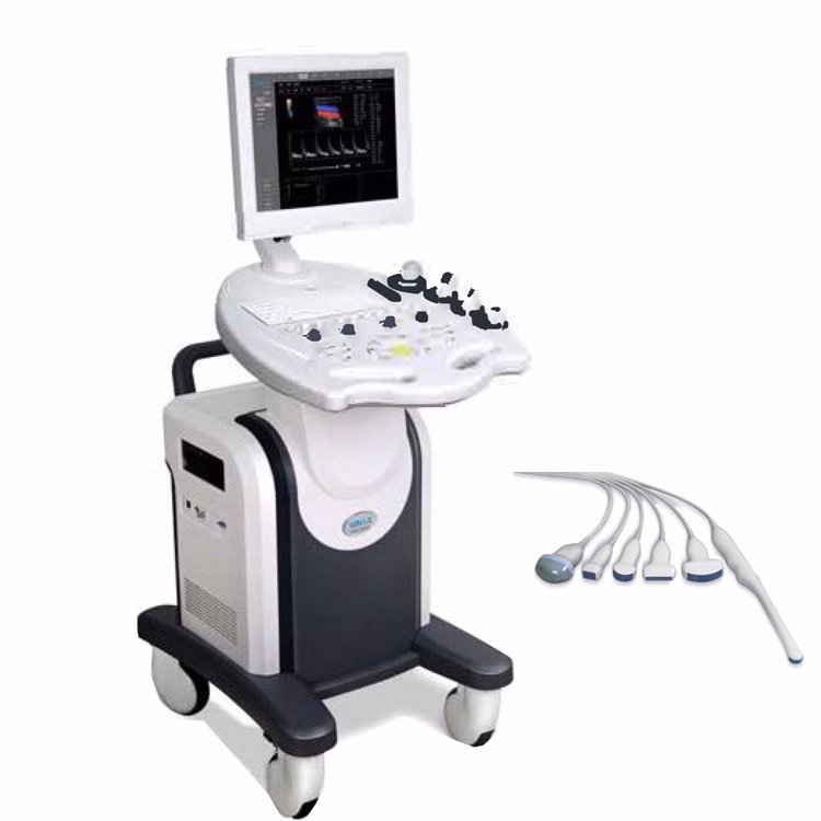 4D Full Digital Color Doppler Diagnostic System Trolley