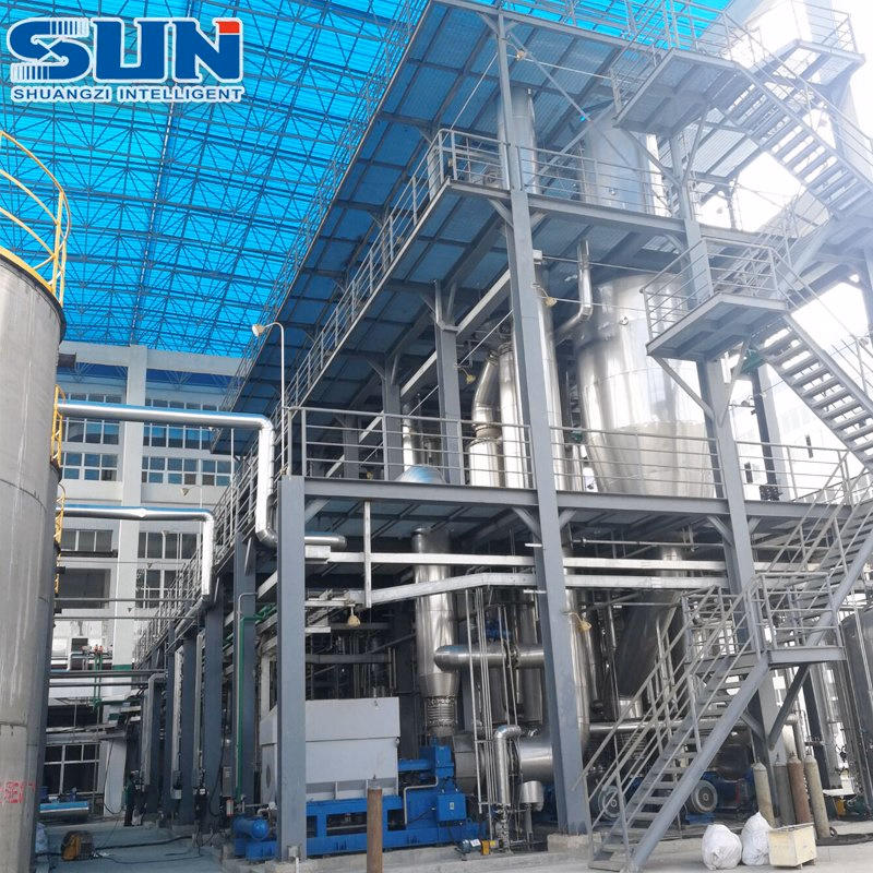 High Salt Wastewater Evaporation Crystallizer Garbage Permeate Liquid Mvr Wastewater Evaporator