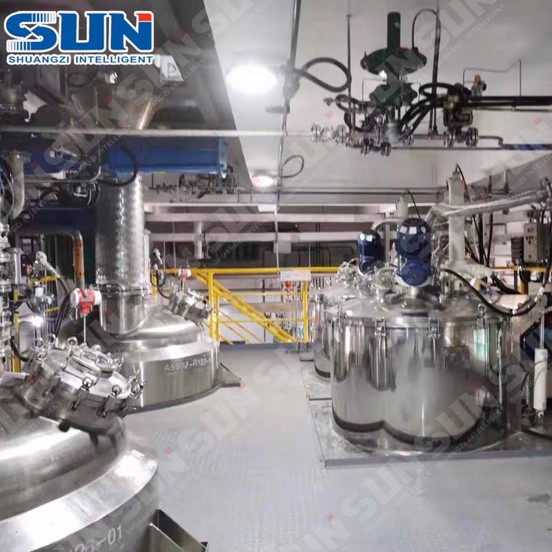 Hot Selling Chemicals Processing Equipment Jacket Heating Pharmaceutical Reactor