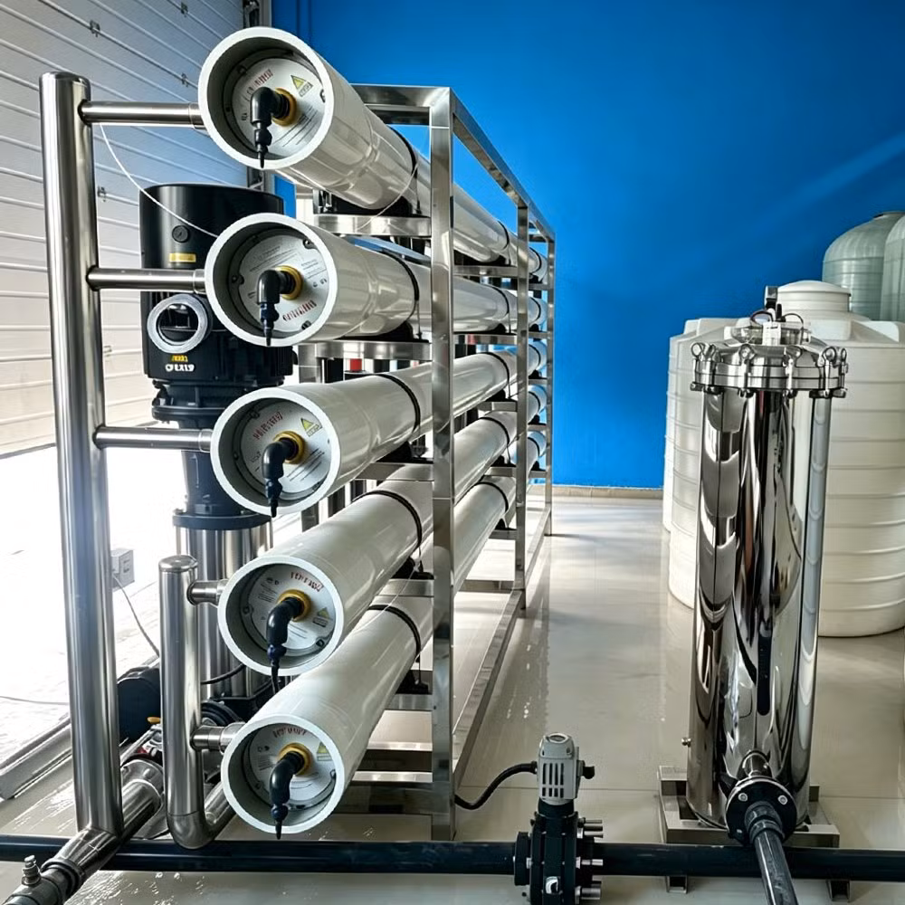 Industrial Reverse Osmosis Water Purification for High Capacity Labs Semiconductor