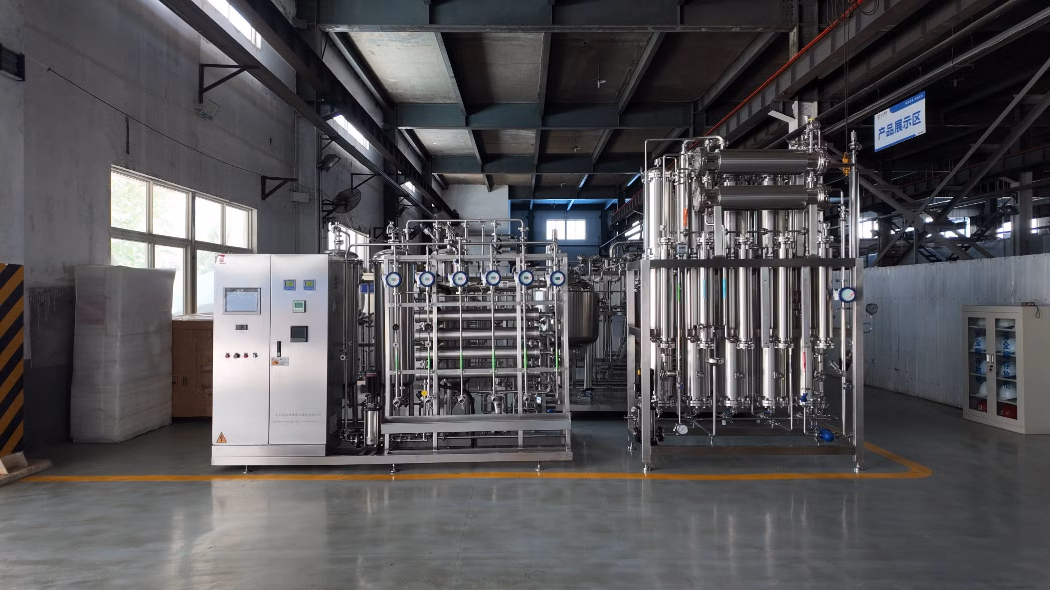 316L Industry Wemac Weifang Shandong Water for Injection Pharmaceutical Lds 1500 -6 Multi-Effect Distiller