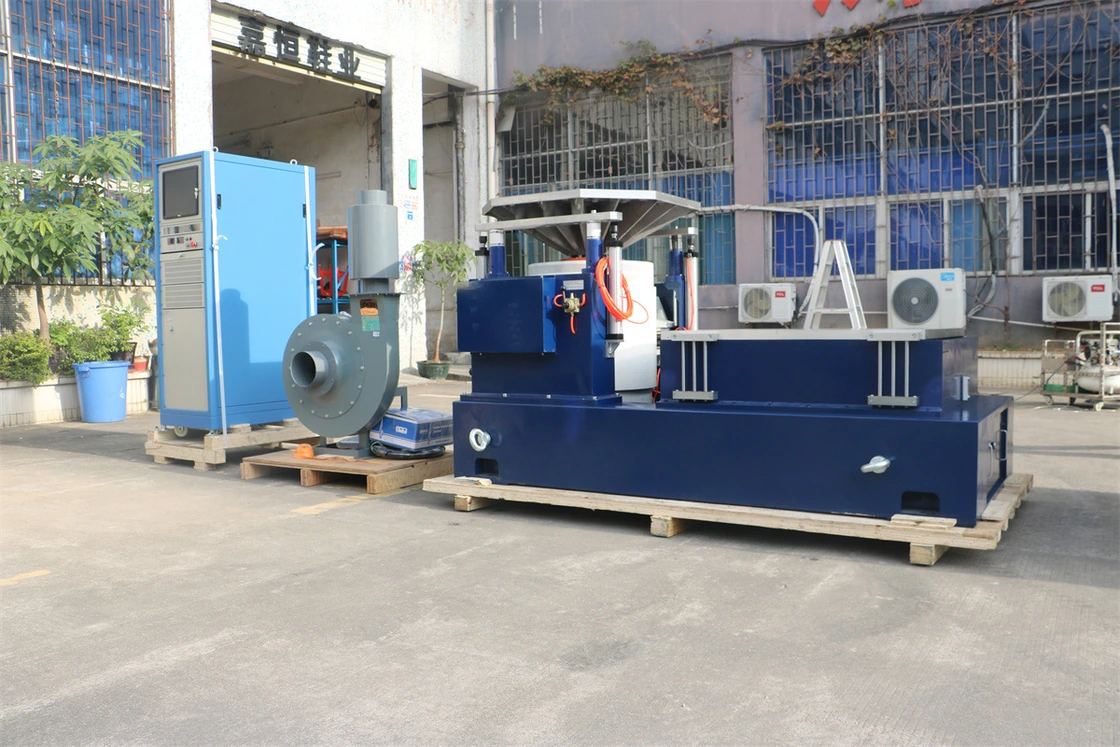 10kN Electrodynamic Shaker Machine with 800x800mm Horizontal Slip Table for Three-Axis Vibration Testing
