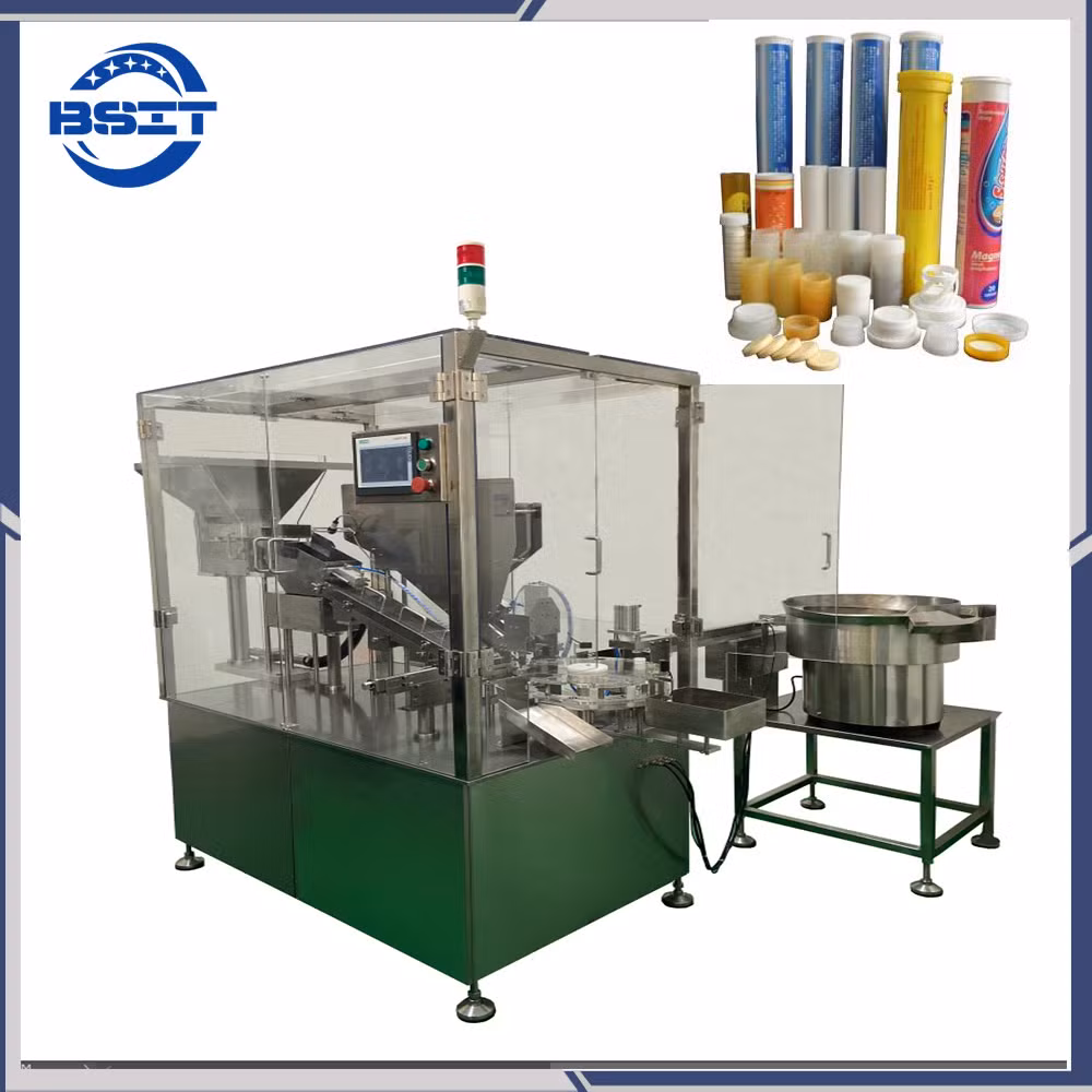 Hot Sale Effervescent Tabet Filling PP Tube Packing Machine for 40bottles/Min
