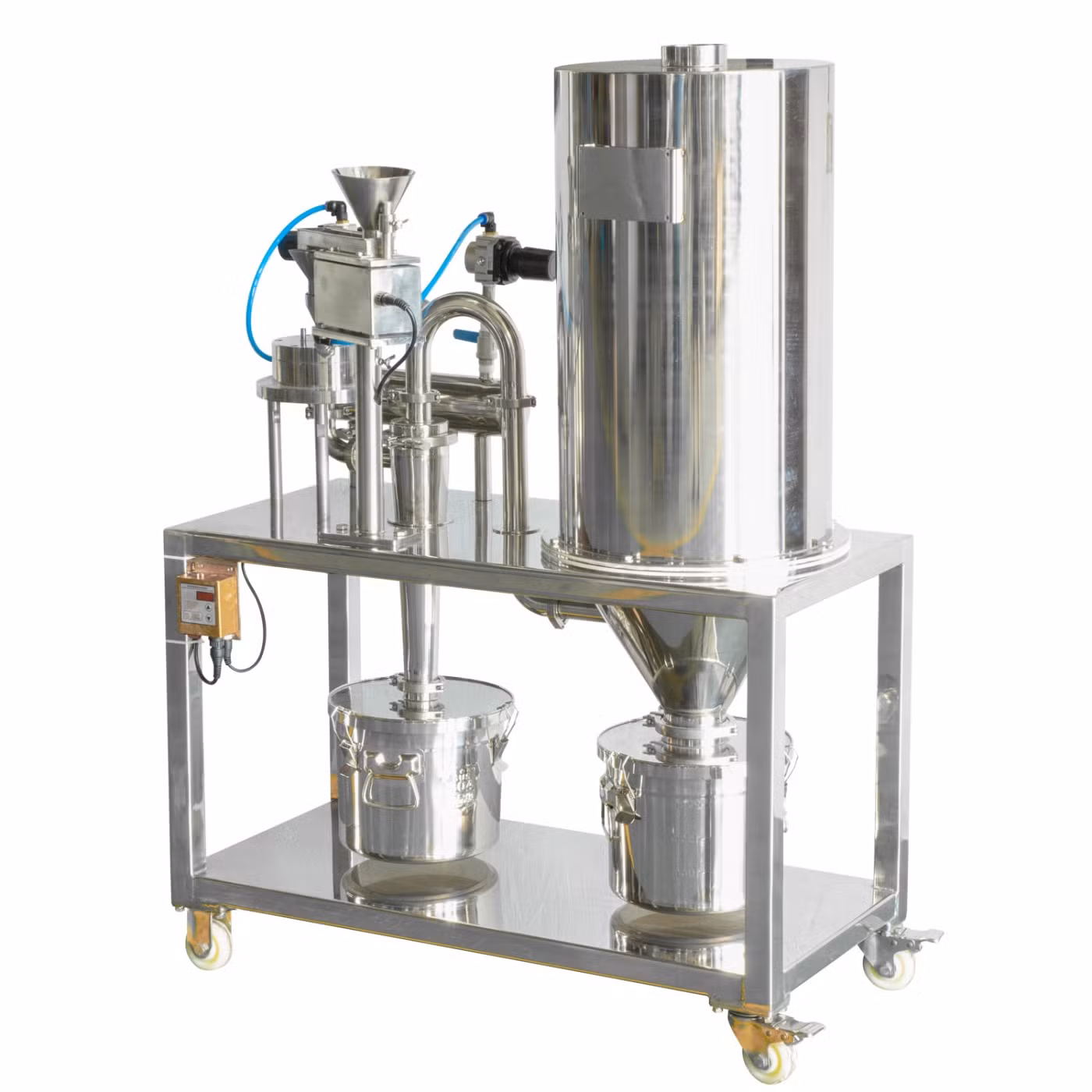 Stainless Steel Flat Supersonic Jet Mill for Lab