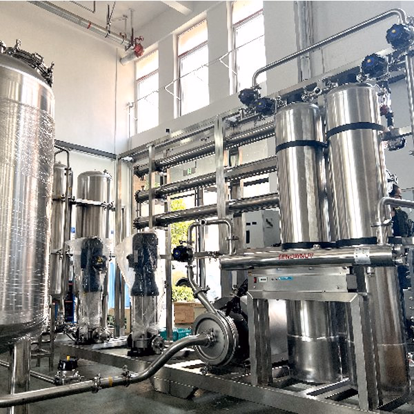 Compact 8000 L/H Integrated RO Water System for Pharmaceutical Water Purification