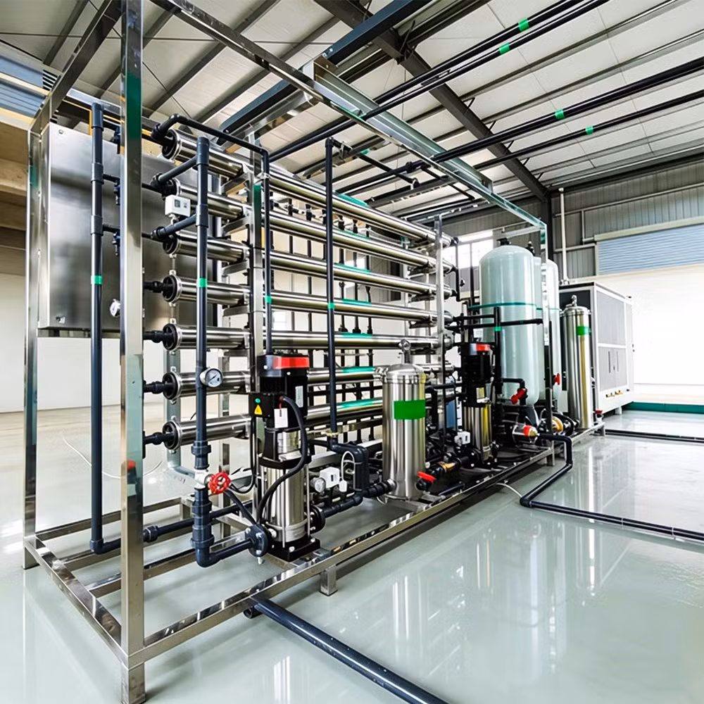 Customized High Capacity Advanced Reverse Osmosis Water Purifier System for Hospical