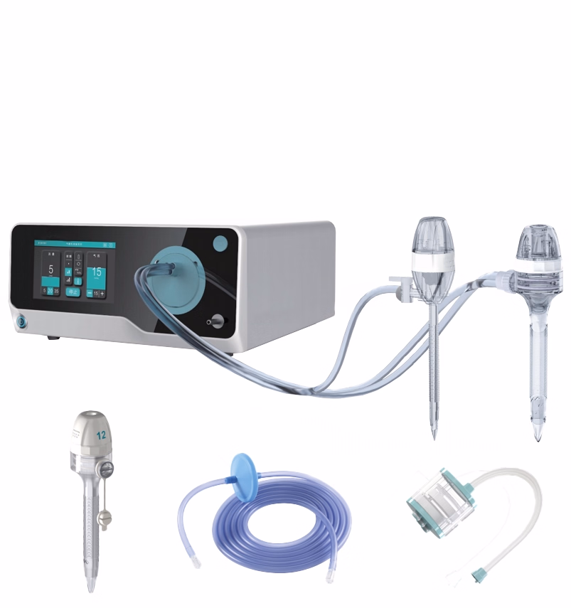 Laparoscopic Surgery Smoke Extraction& Filtration Insufflator CE Hospital Insufflator Kit