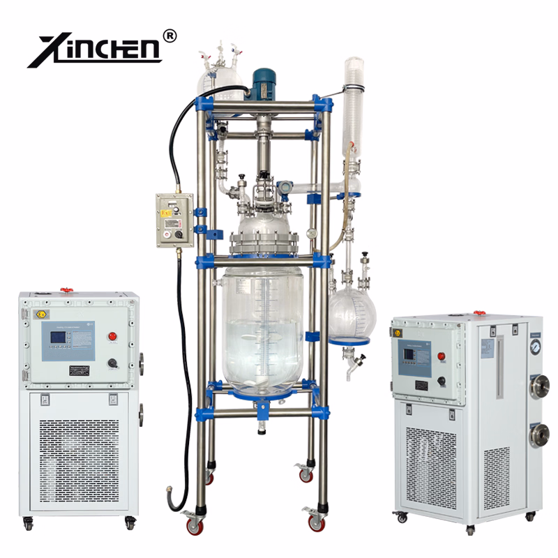 High-Performance ATEX Chemical Glass Reactor for Pilot Plants