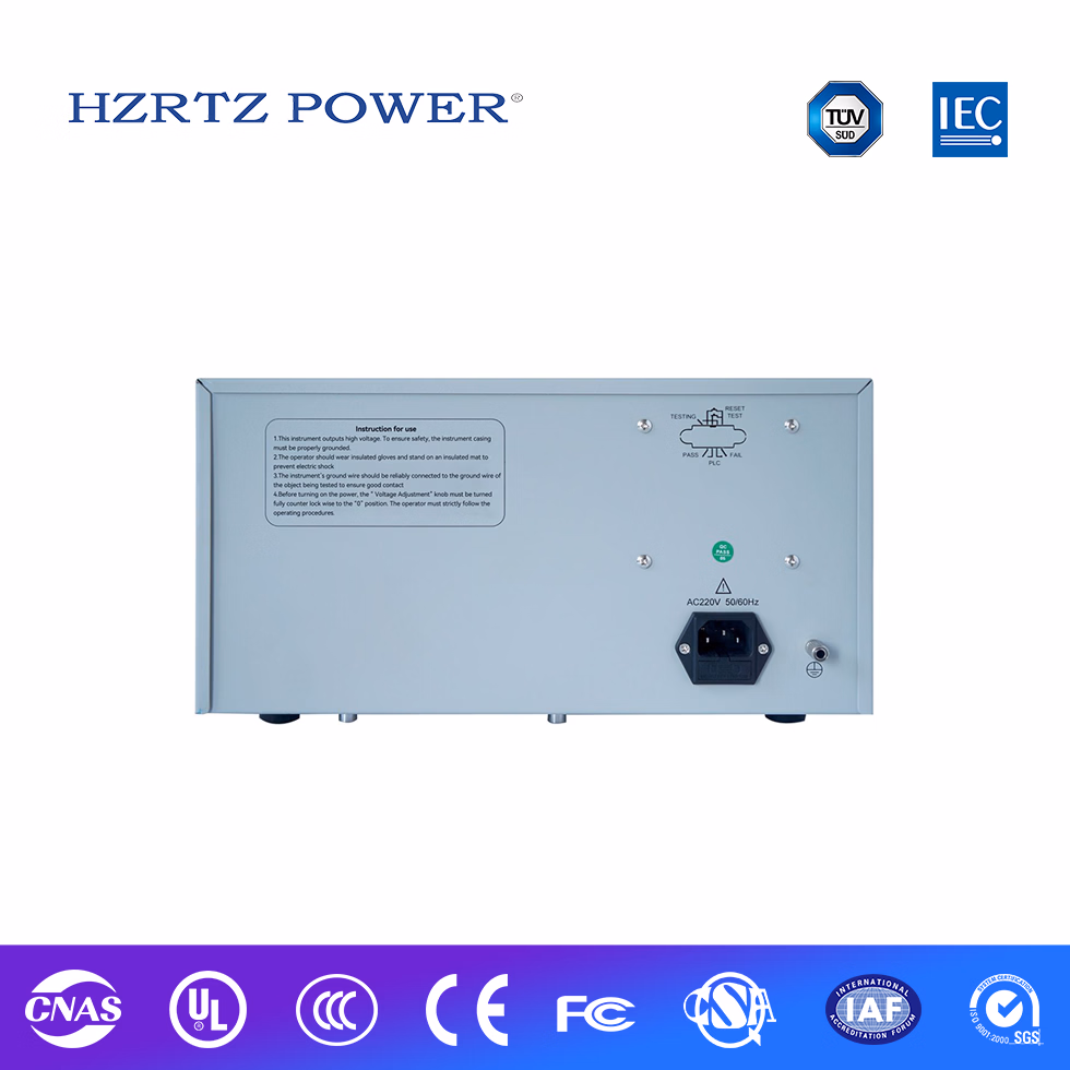 Hz-2672A Hi-Pot Grounding Resistance Testing Instrument Resistivity Megometer Tester
