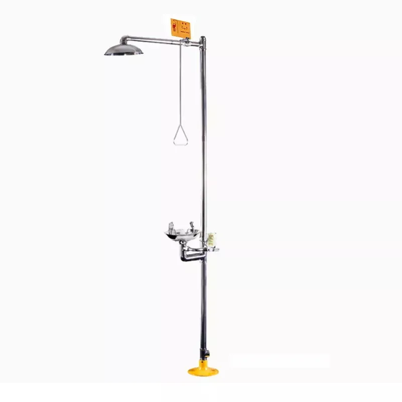 Eyewash Lab Fittings 100psi Emergency Shower And Eye Wash Station