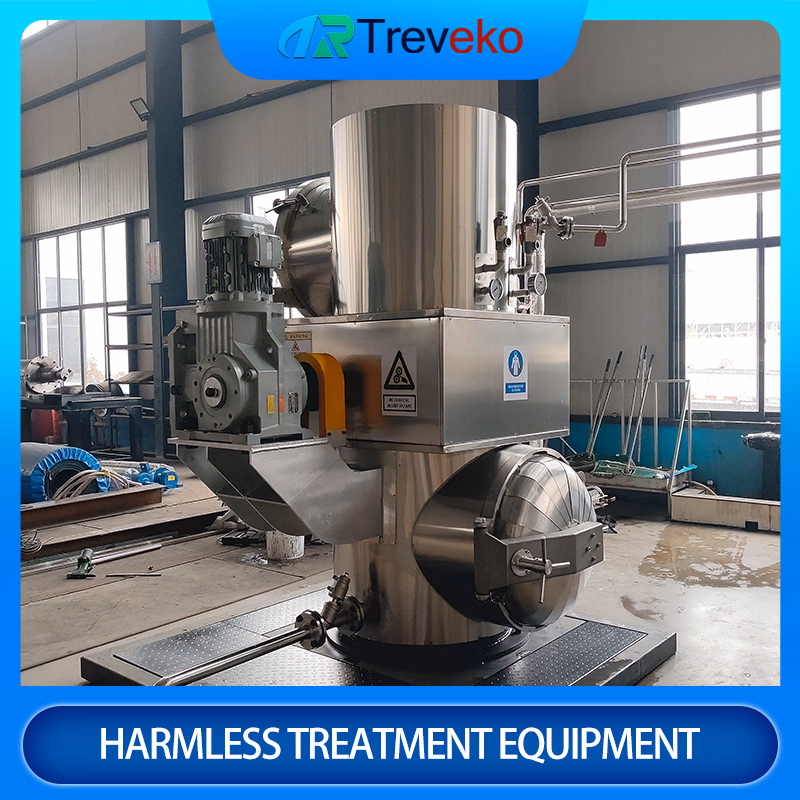 Vertical Steam Sterilization Shredding Equipment for Infectious Medical Waste