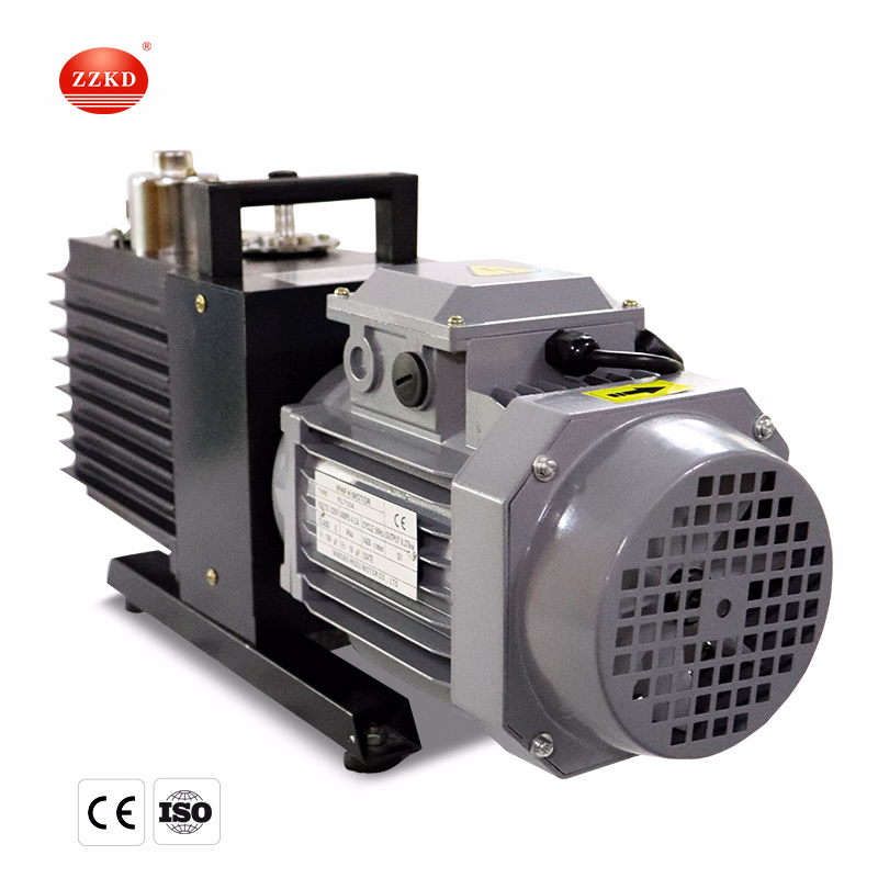 Lab Oil Free Water Cooled 2 Stage Rotary Vane Vacuum Pumps 2xz Price Dry Vacuum Pump in Chemical Industry
