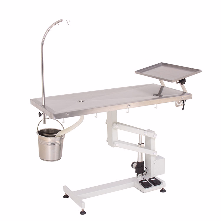 My-W014A-5 Surgical Bed Electric Veterinary Operation Table Medical with IV Pole
