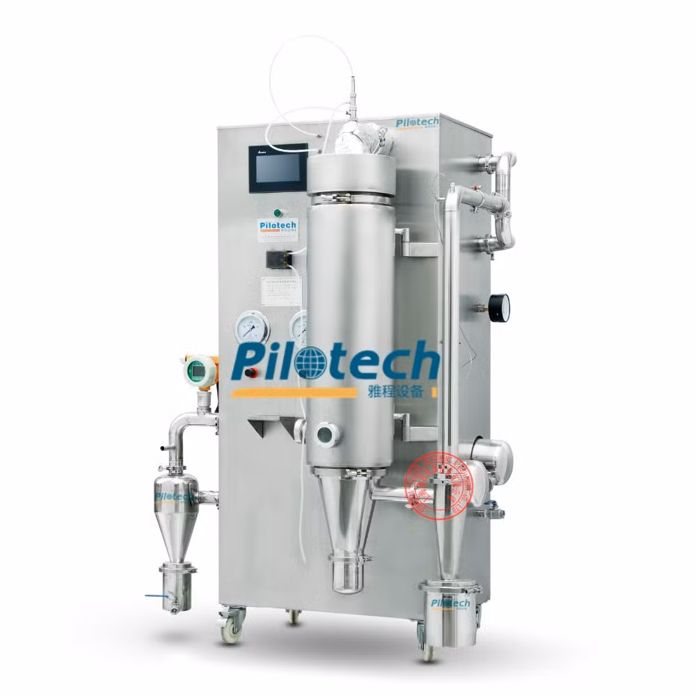 Liquid to Powder Inert Loop Spray Drying Machine Pilotech Yc-018A for Organic Solvents