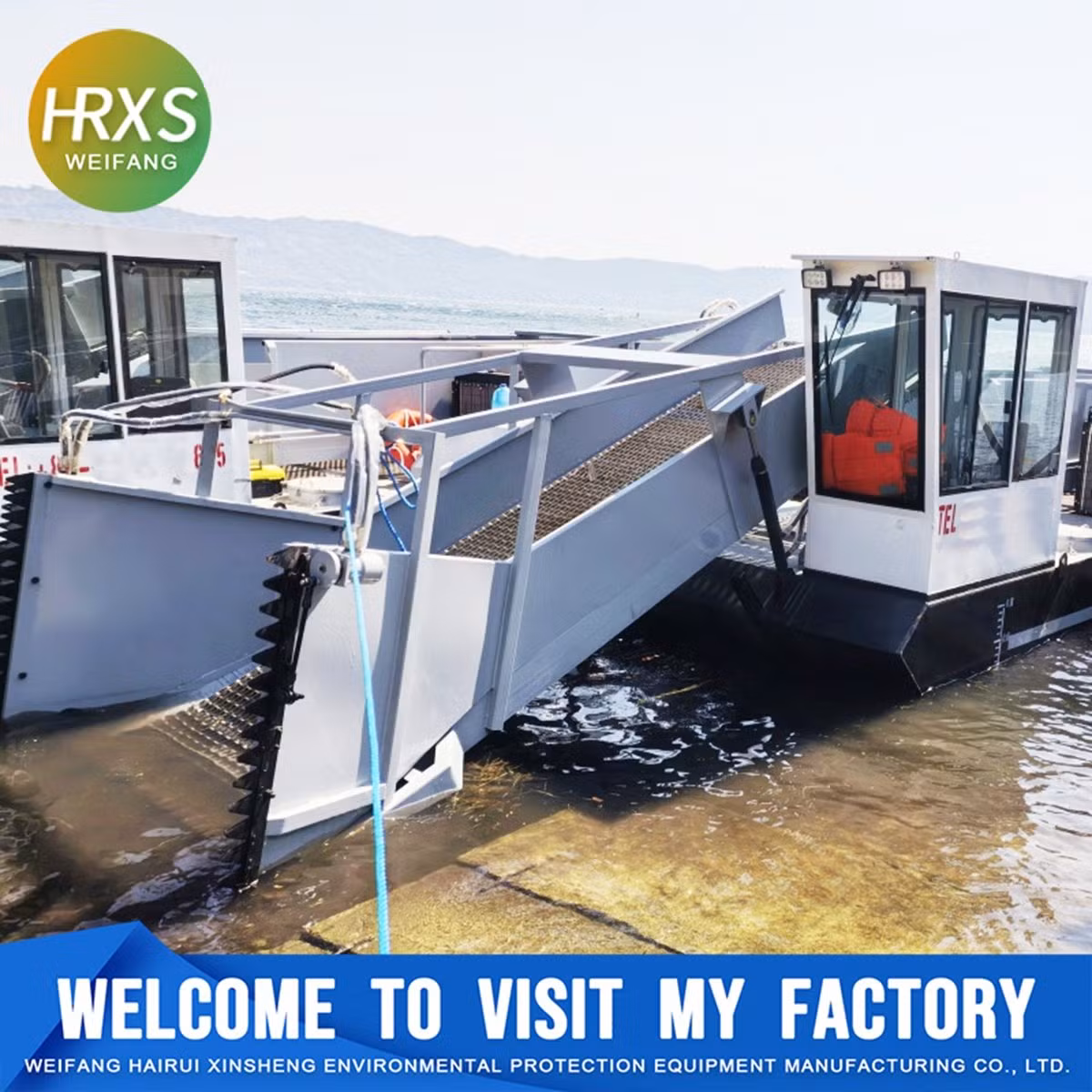 Efficient Aquatic Plant Harvester for Wetland/Swamp