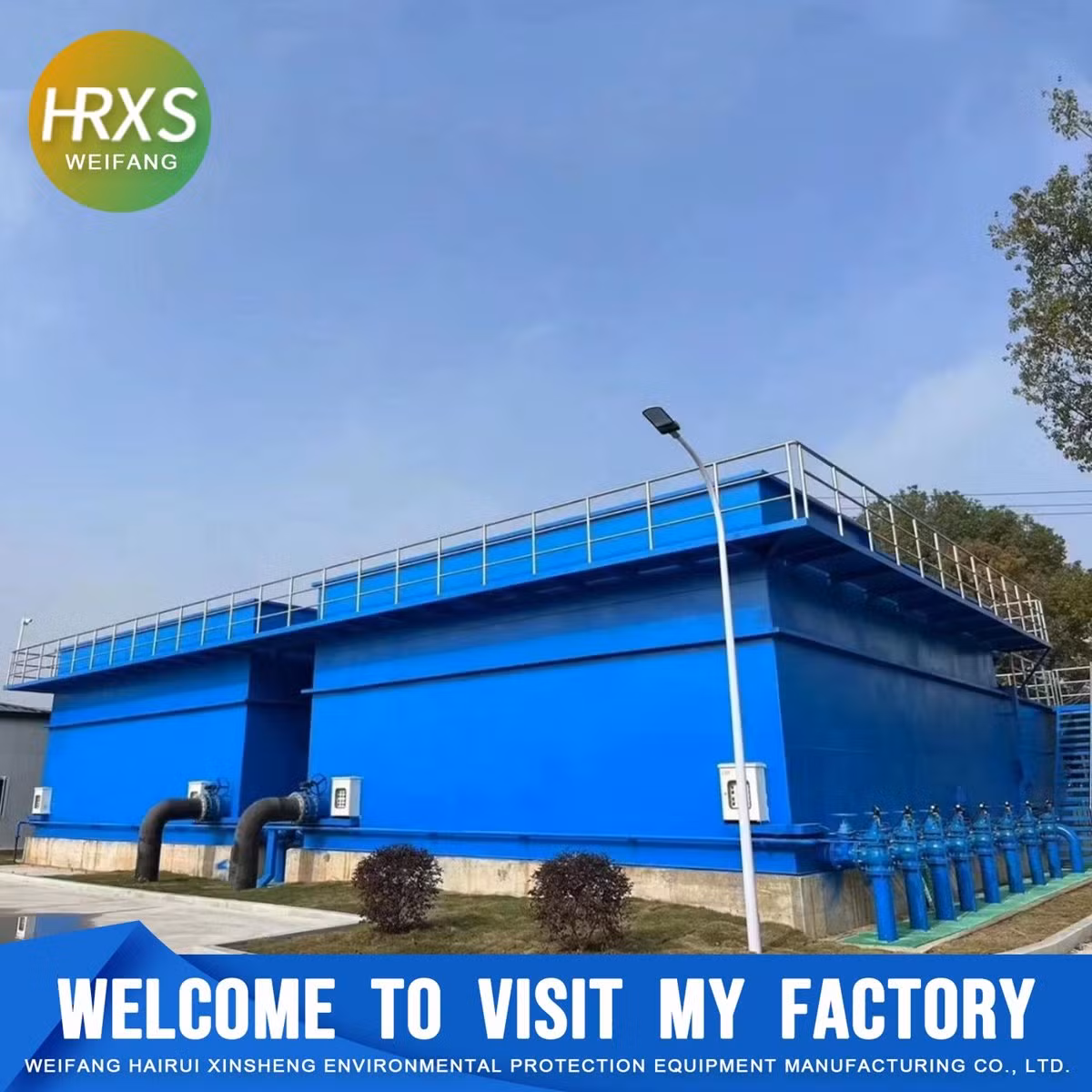 100m³ /D Package Sewage Treatment Plant for Domestic Wastewater