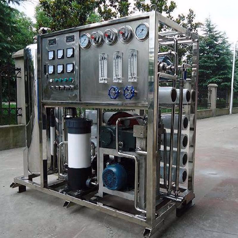 Stainless Steel Reverse Osmosis Salt Removal System Sea Water Filter Treatment Equipment
