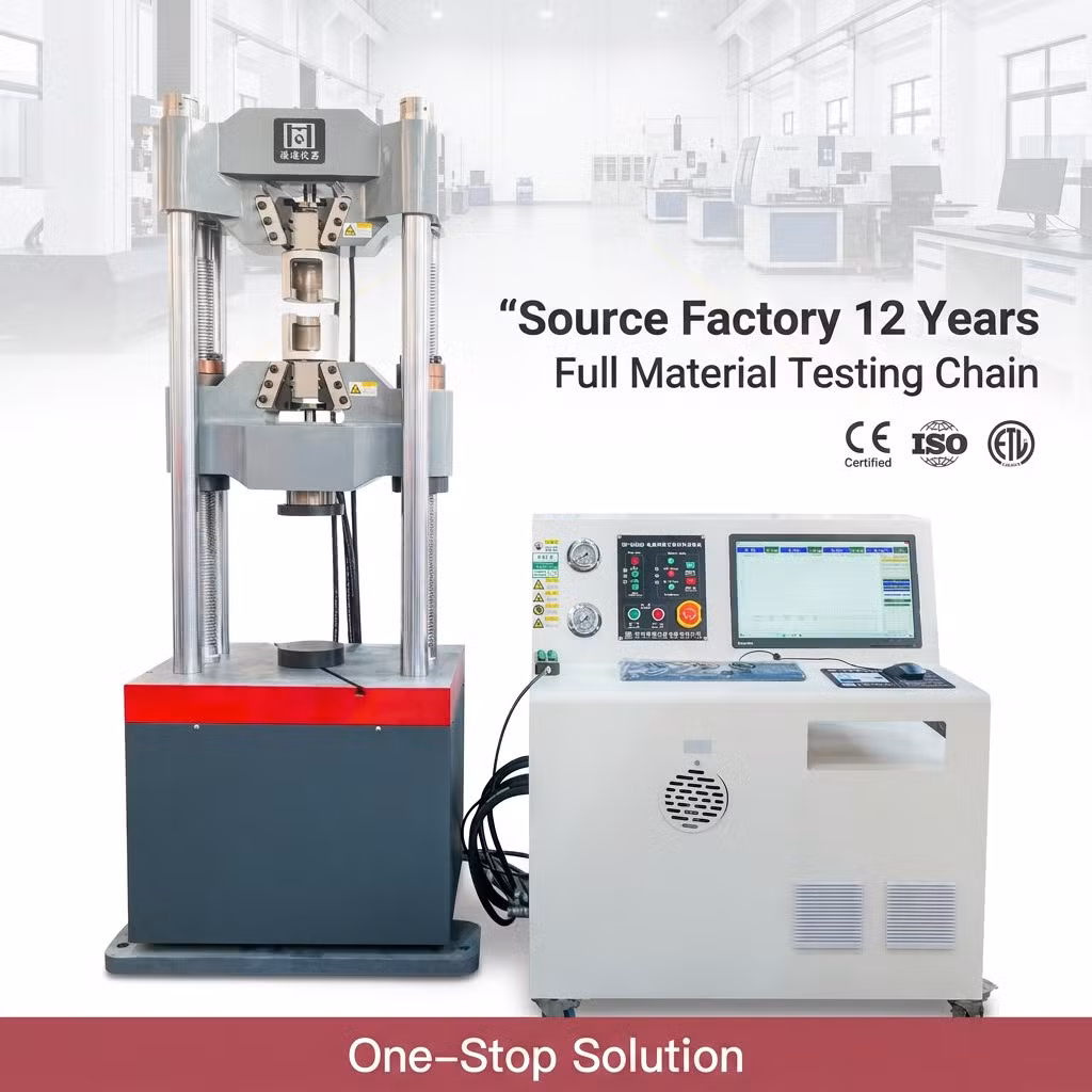 Hydraulic Servo Computer Control Universal Tension Testing Machine