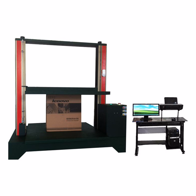 Servo System Carton Compression Tester Transport Test Equipment