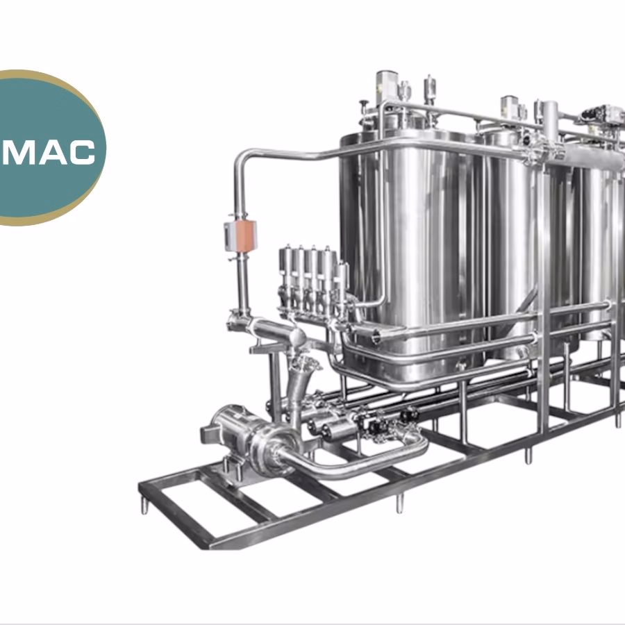 Reliable CIP System with Customizable Circuits for Efficient Cleaning