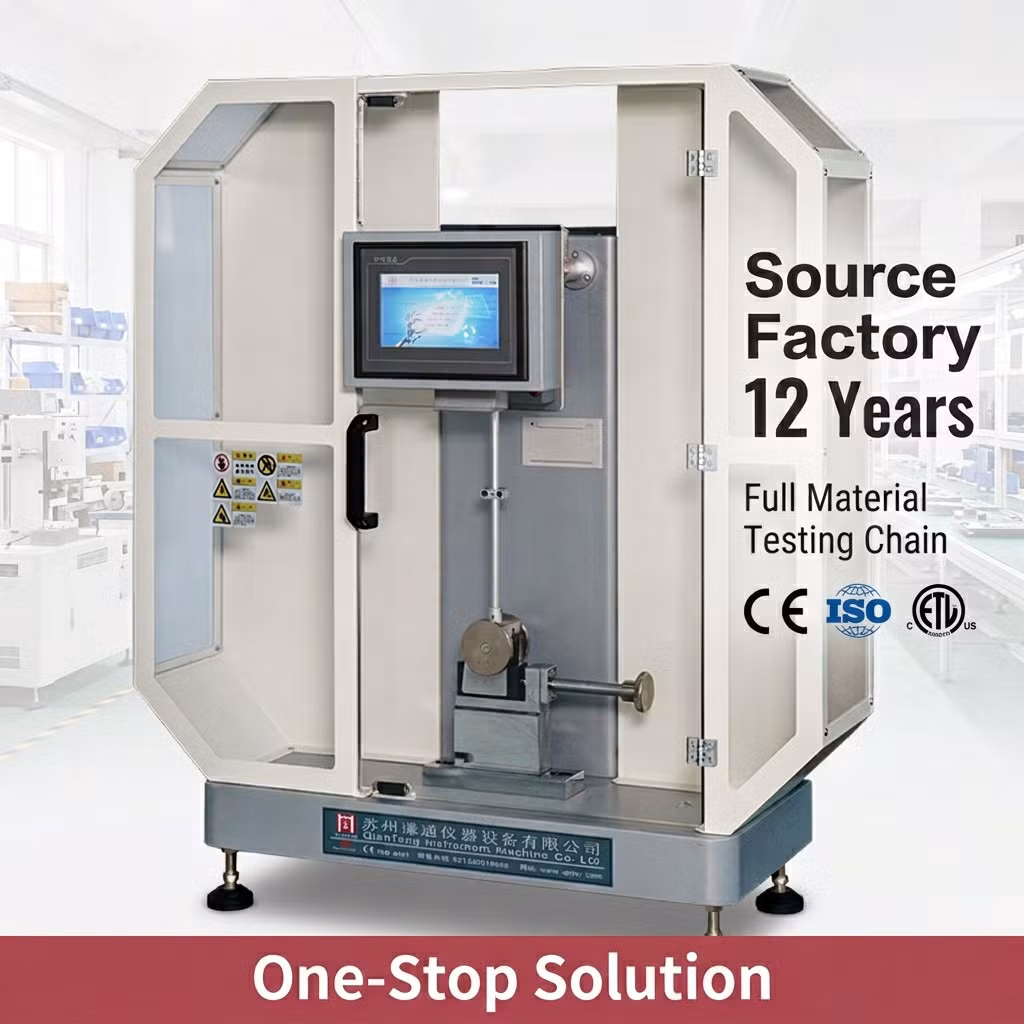 PLC Control Izod Impact Testing Machine