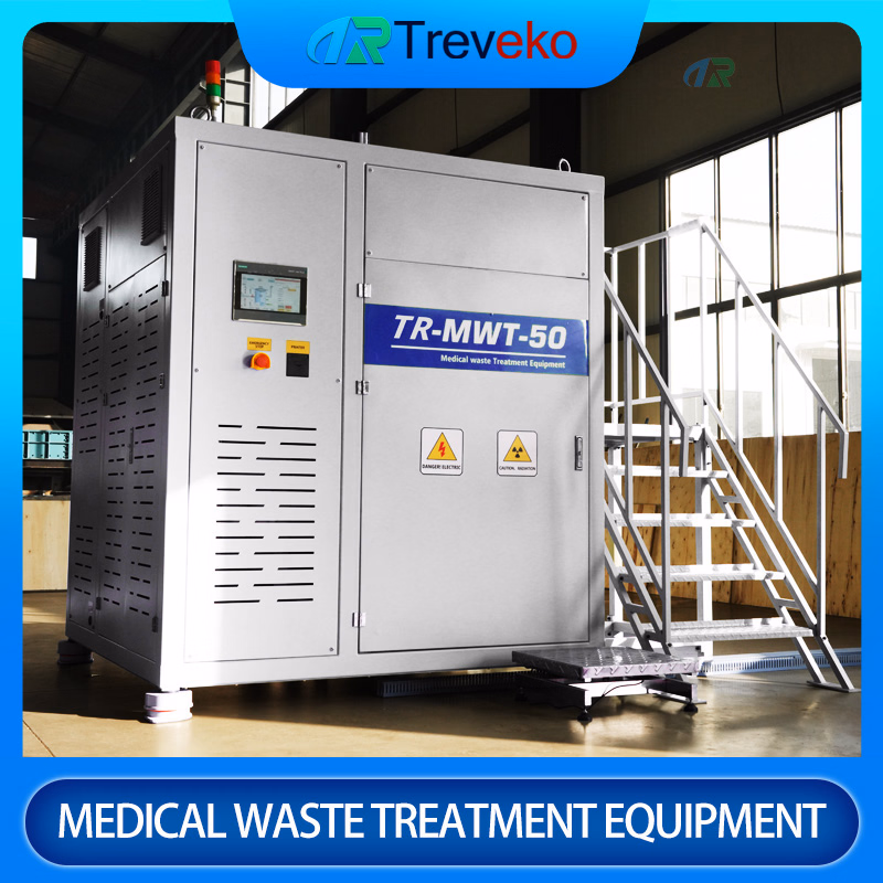 Integrated Microwave Crushing Treatment Equipment for Efficient Waste Management in Healthcare Facilities