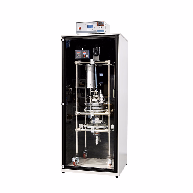 Digital Jacketed Glass Crystallization Filter Reactor 10L 20L for Chemical Industry
