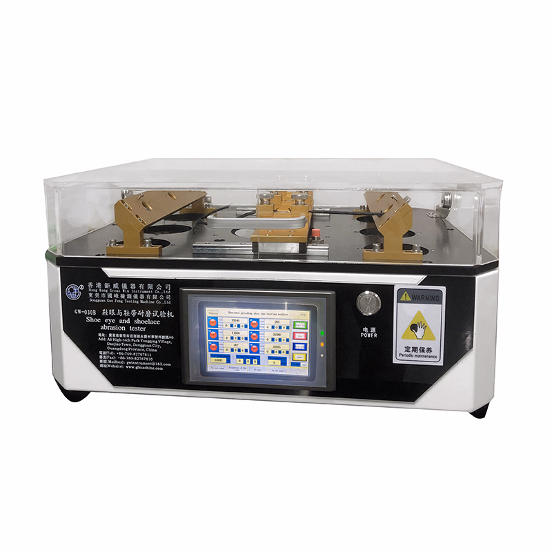 Shoe Lace and Eyelet Abrasion Tester Boots Abrasion Testing Machine