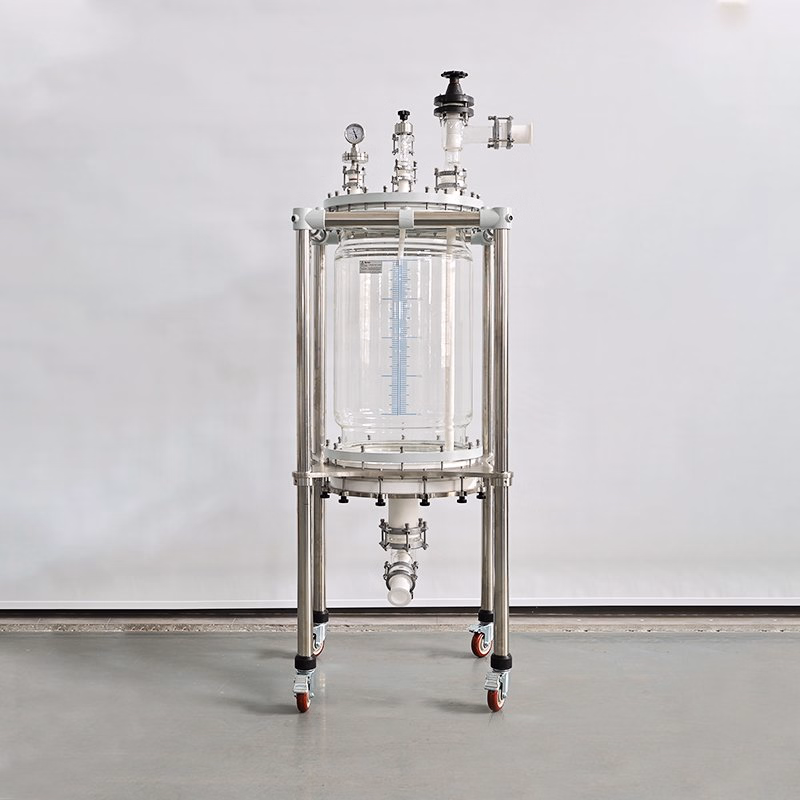 Acid Resistant Half-Pipe Glass Reactor for Pickling