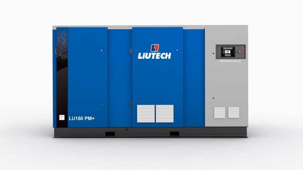 Permanent Magnet Variable Frequency Screw Air Compressor 200kw 7-8.5bar (Atlas Copco)