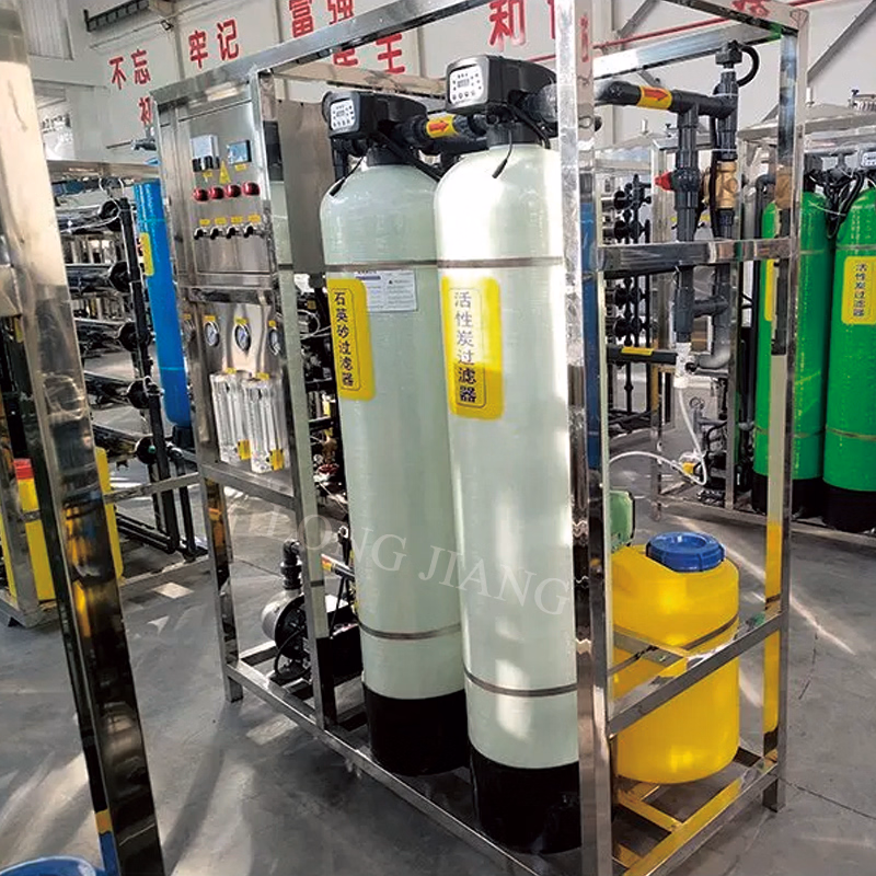 1000lph Softening Deionization Desalination Commercial RO System