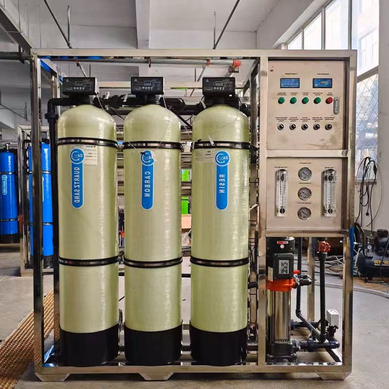 Durable Reverse Osmosis Water Purification System Water Treatment Machine for Food Processing
