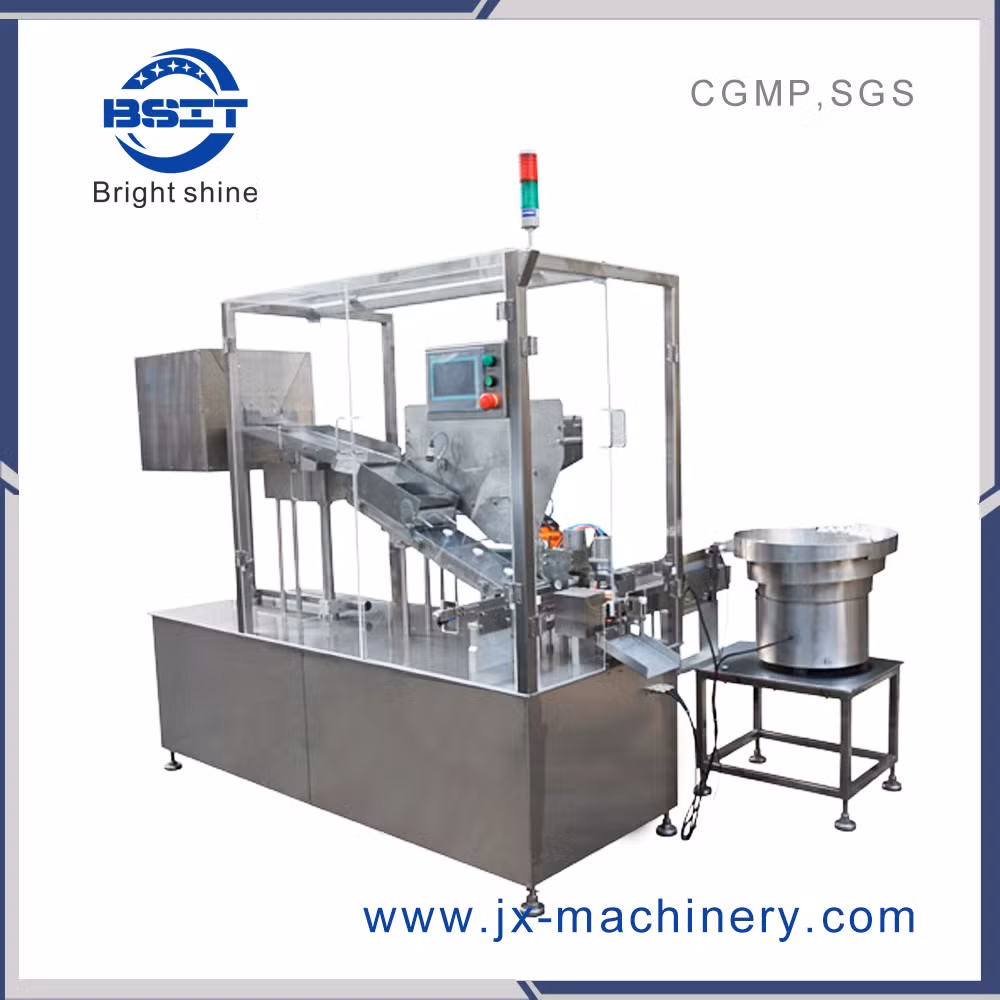 Effervescent Tablet Into Tube Counting Packing Machine with Glass Cover