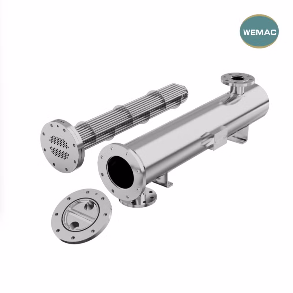 Sanitary Heat Exchanger with Multi-Tube Structure for Pharmaceutical Use